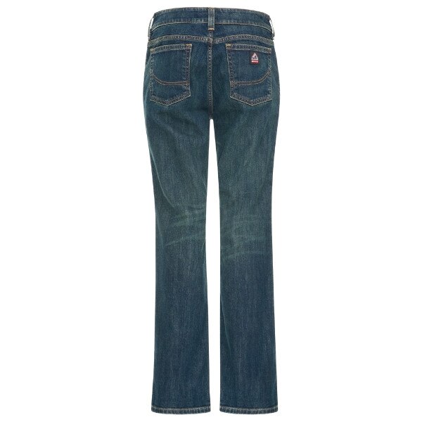 Bulwark Women's Curvy Fit Jeans with Stretch in Denim